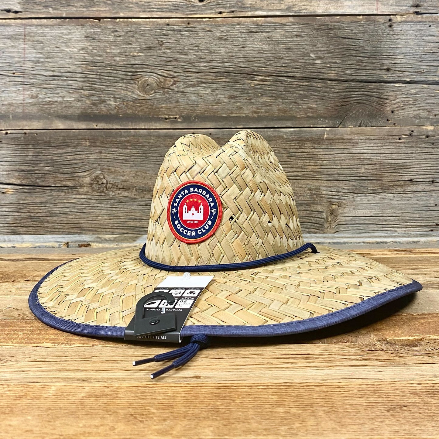 SBSC Unisex Adult Sun Hat - SBSC navy/red/natural