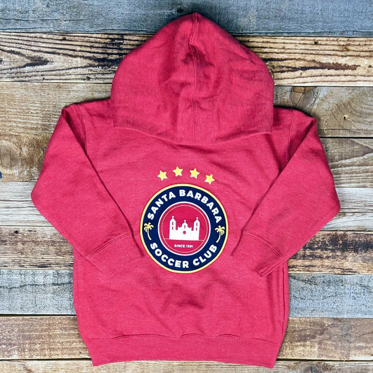 SBSC Toddler Hoodie - Club Red