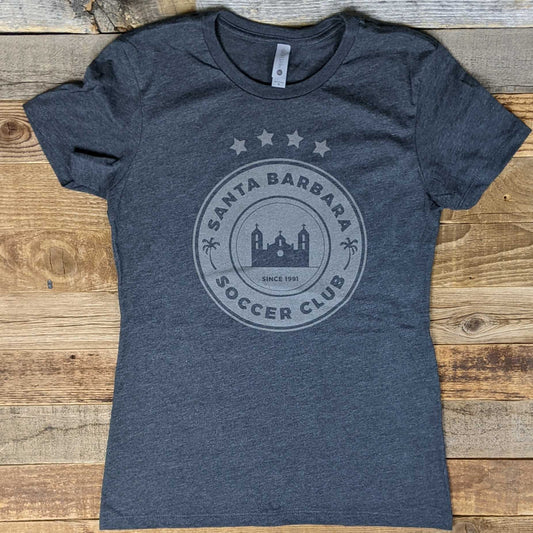 SBSC Women's Fitted Tee - Heathered Charcoal *LIMITED SIZES